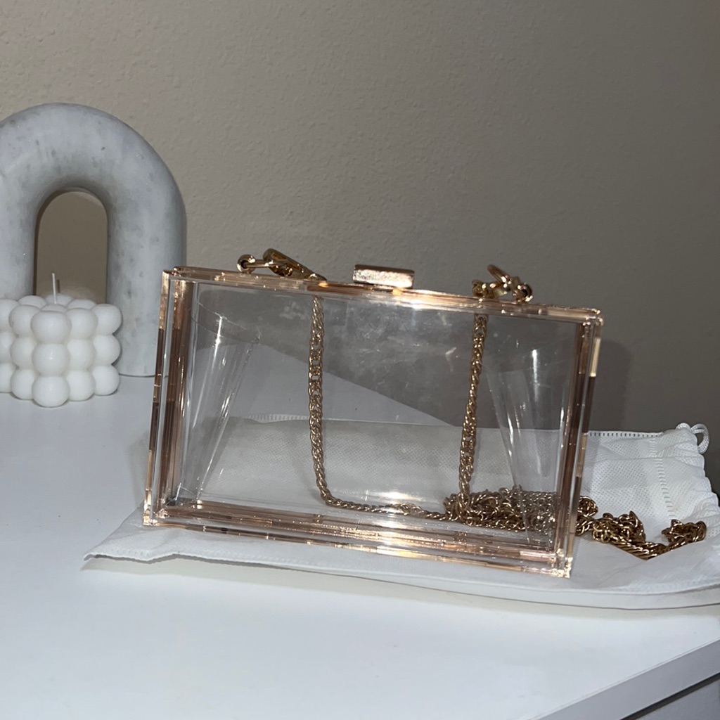Clear Rectangle Handbag